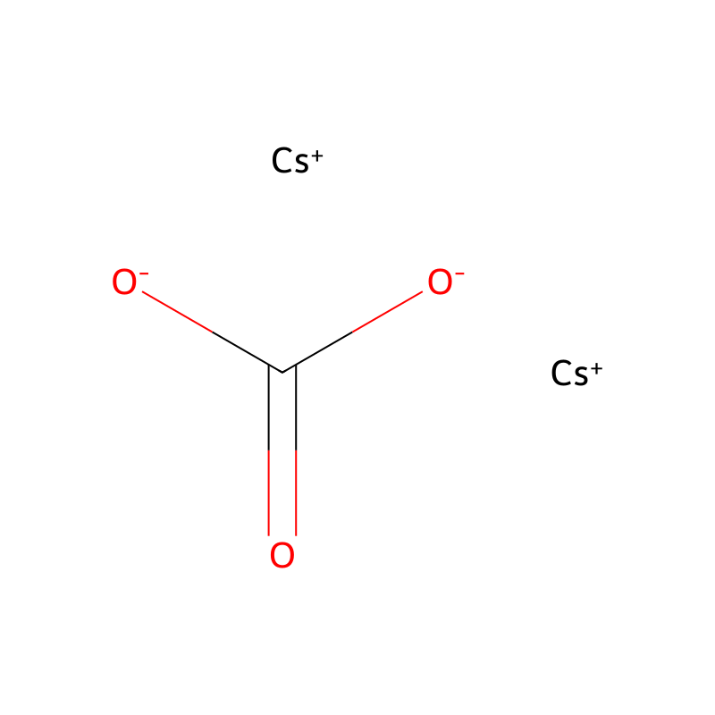 Cesium carbonate molecular structure