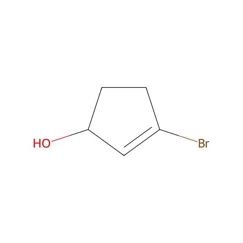 3-Bromo-cyclopent-2-enol molecular structure