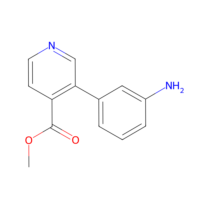 Molekülstruktur von Methyl 3-(3-aminophenyl)isonicotinate