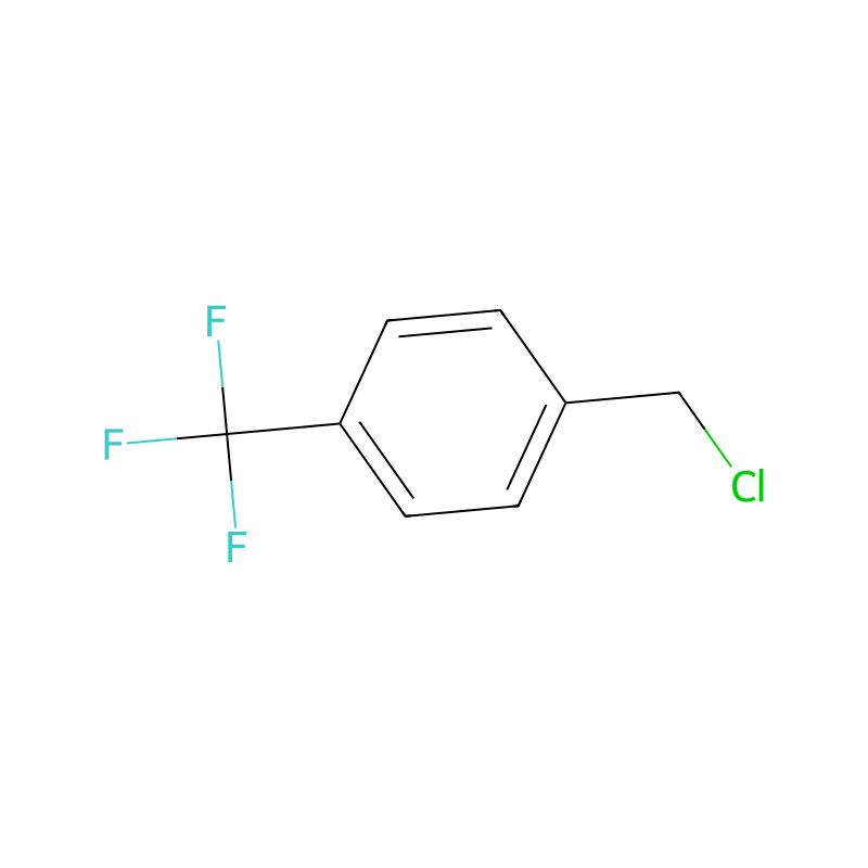 p-Trifluoromethylbenzyl chloride molecular structure