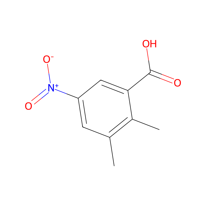 Molekülstruktur von 2,3-Dimethyl-5-nitrobenzoic acid