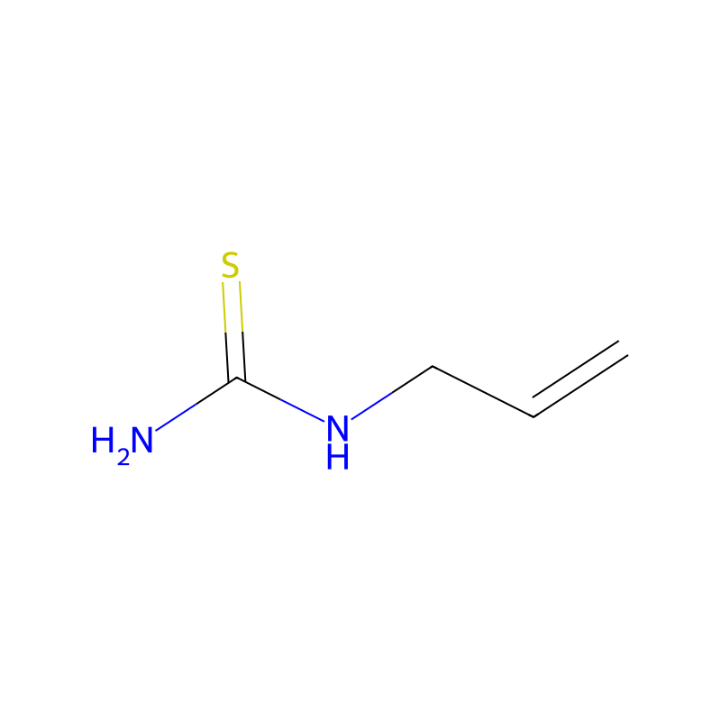 Allylthiourea molecular structure