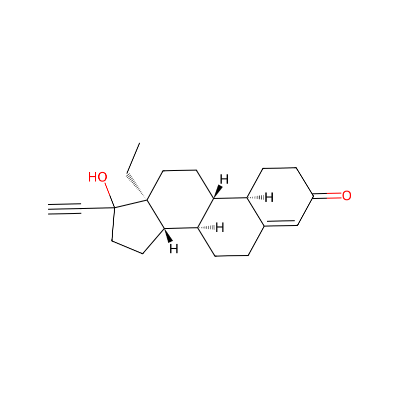 Norgestrel molecular structure