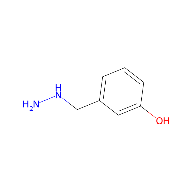 Molekülstruktur von 3-(Hydrazinylmethyl)phenol