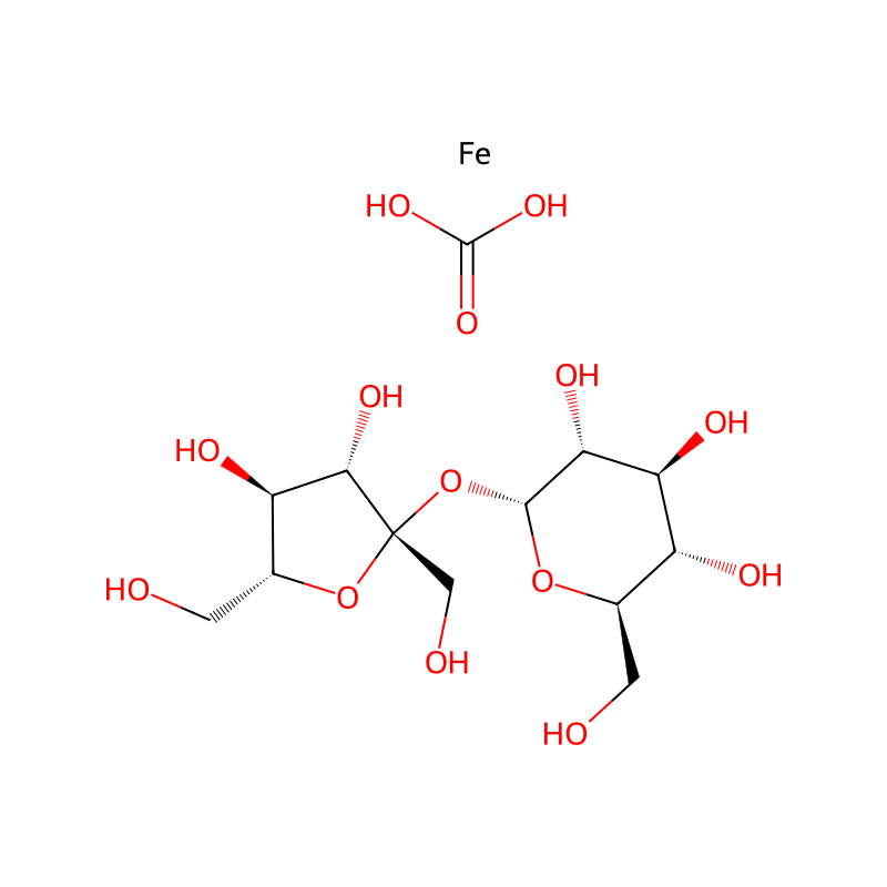 Ferrous Carbonate Saccharated molecular structure