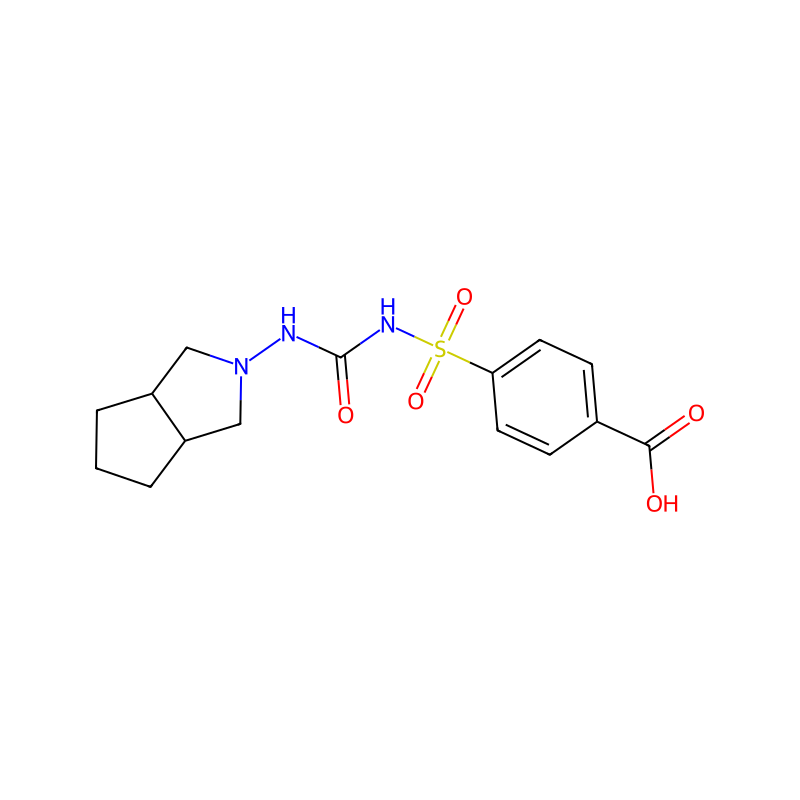 Carboxy Gliclazide molecular structure