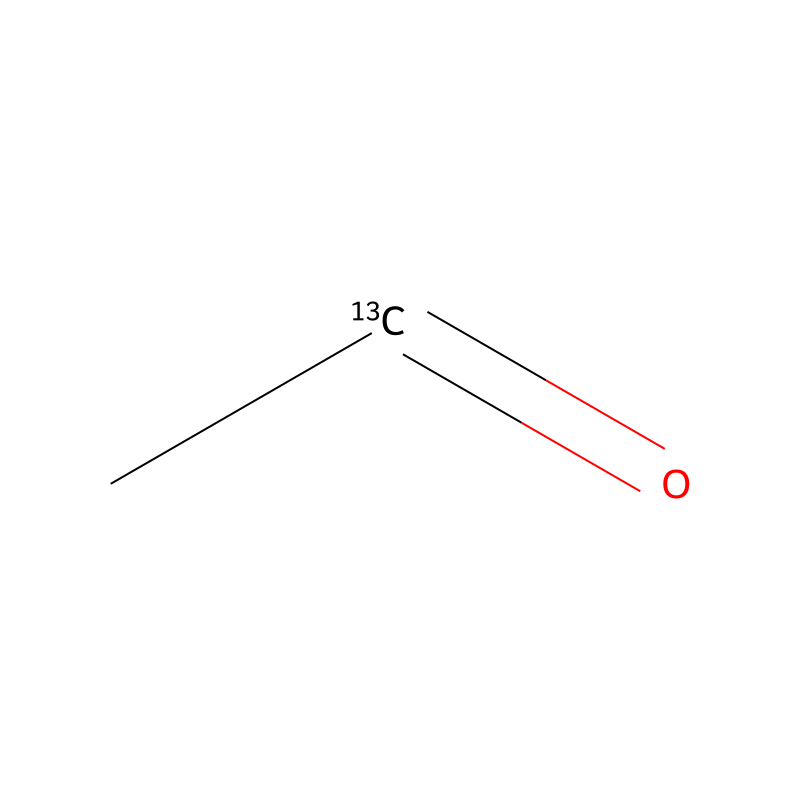 Acetaldehyde-13C molecular structure