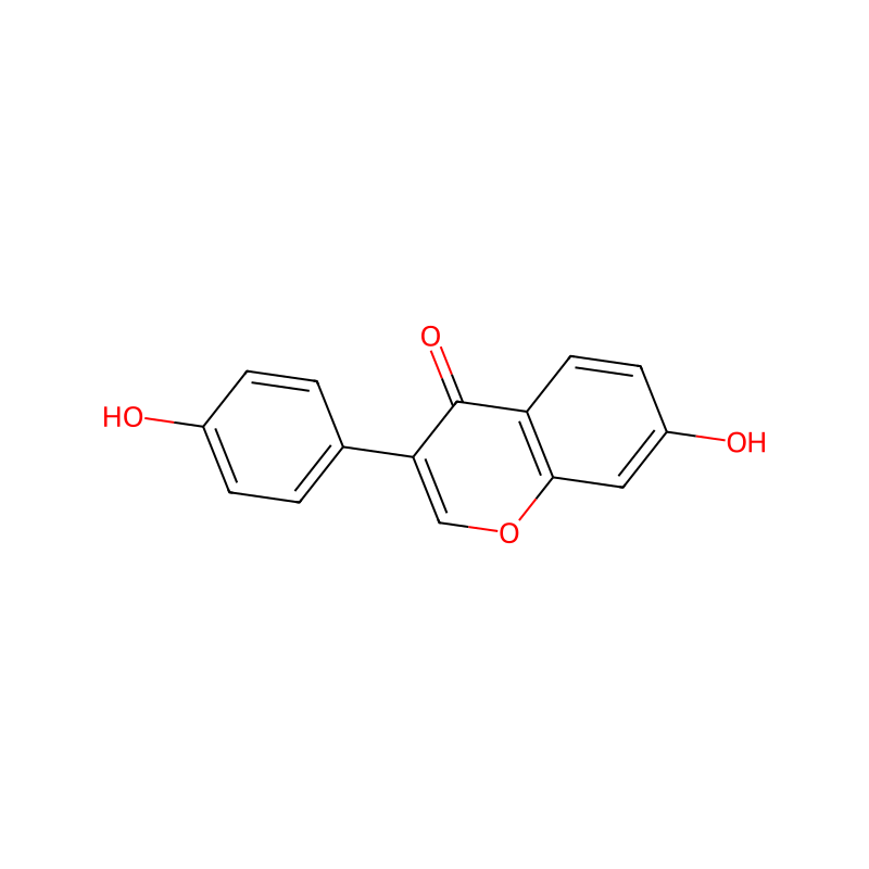 Daidzein molecular structure