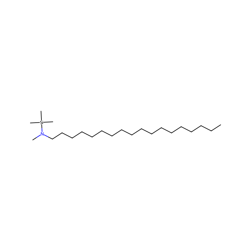 Molekülstruktur von (N-methyl-N-octadecylamino)trimethylsilane