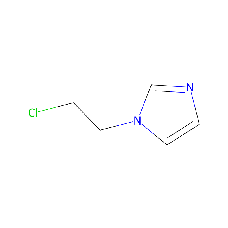 1-(2-Chloroethyl)imidazole molecular structure