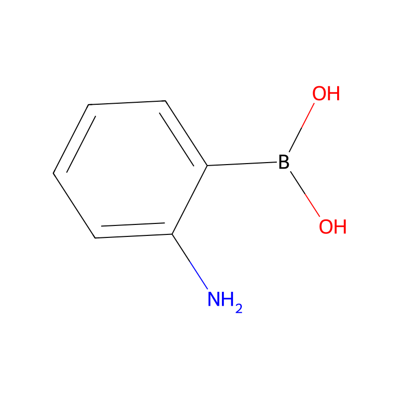 (2-Aminophenyl)boronic acid molecular structure