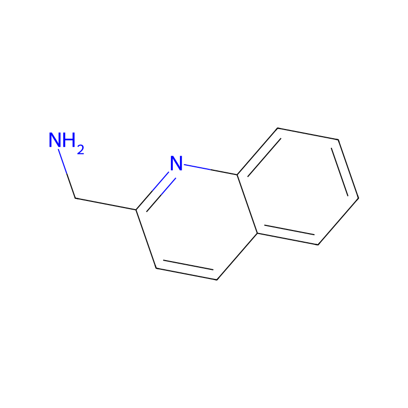 2-Aminomethylquinoline molecular structure
