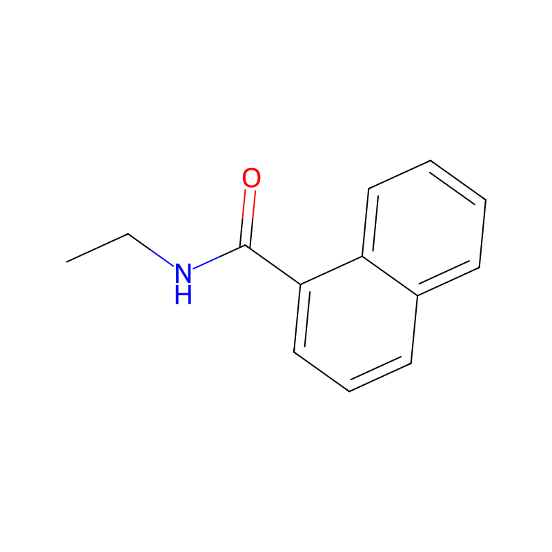 Molekülstruktur von N-ethyl-1-naphthalenecarboxamide