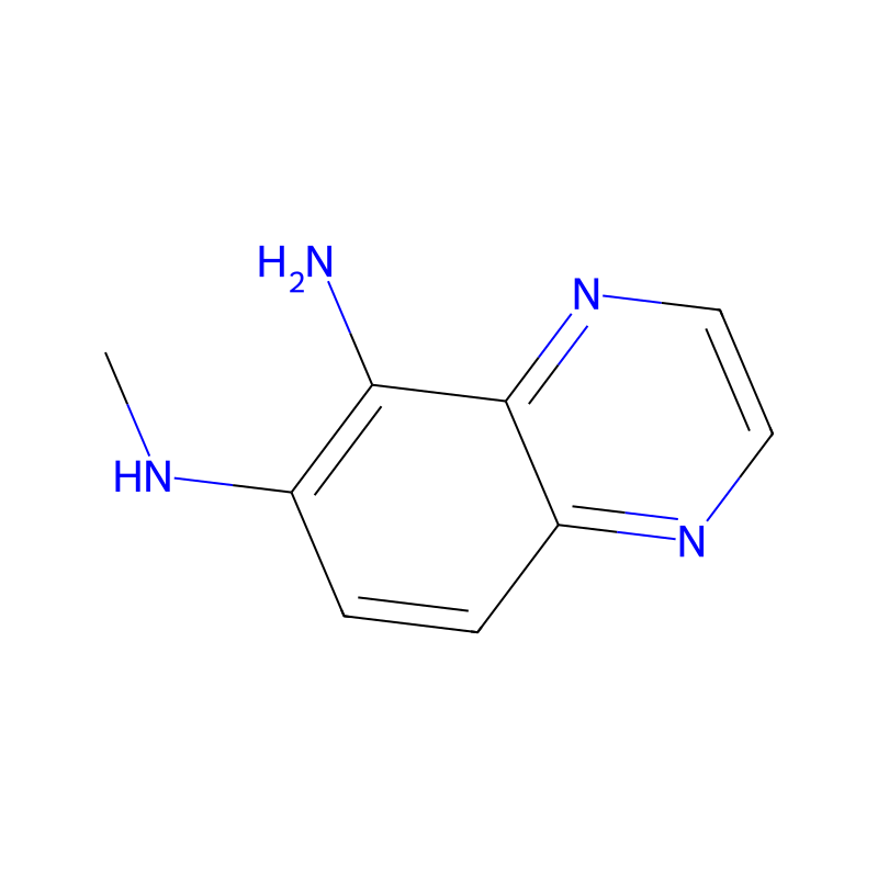Molekülstruktur von N6-methylquinoxaline-5,6-diamine