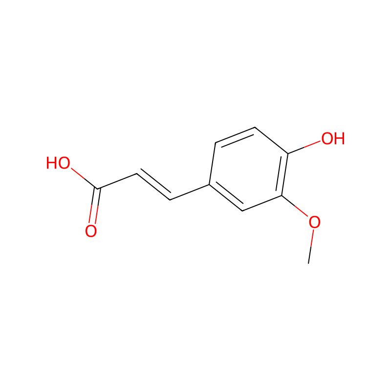 Ferulic Acid molecular structure