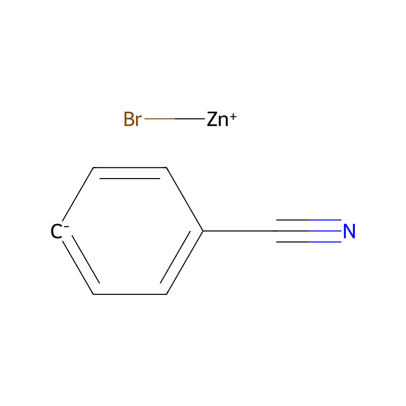 Molekülstruktur von 4-Cyanophenylzinc bromide