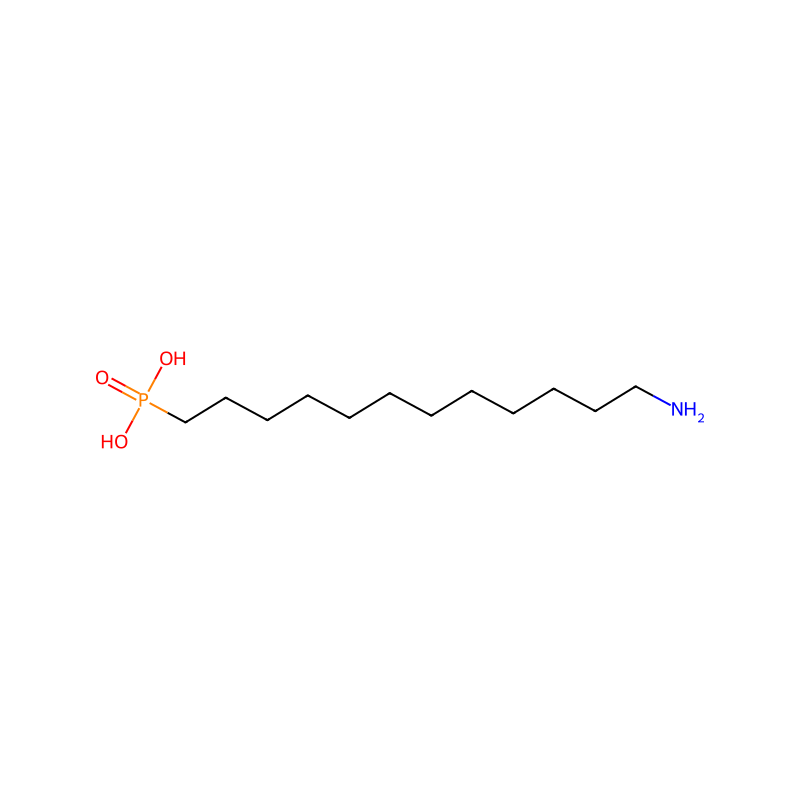 Molekülstruktur von (12-Aminododecyl)phosphonic acid