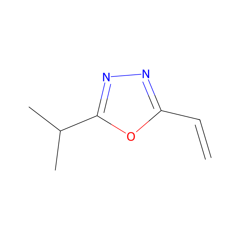 Molekülstruktur von 2-Ethenyl-5-(propan-2-yl)-1,3,4-oxadiazole