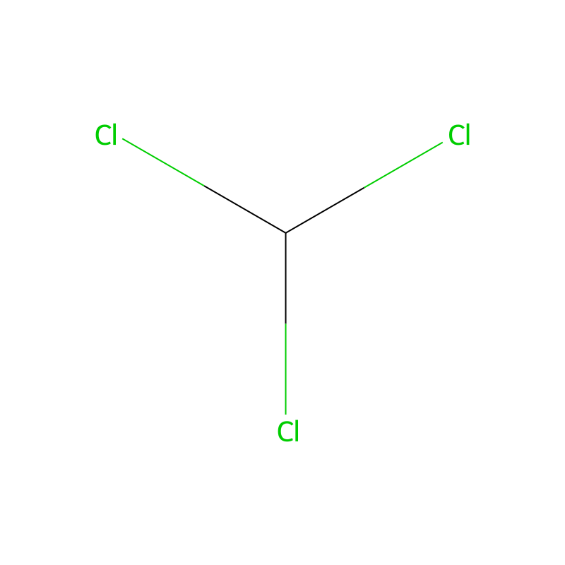 Chloroform molecular structure