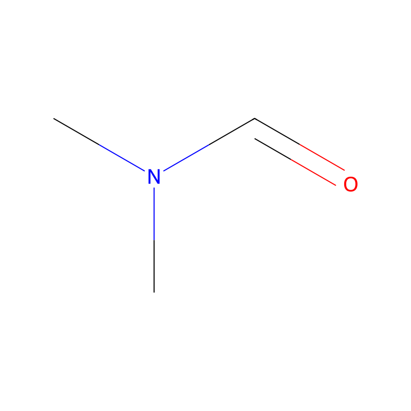 Dimethylformamide molecular structure