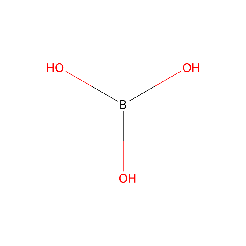 Boric Acid molecular structure
