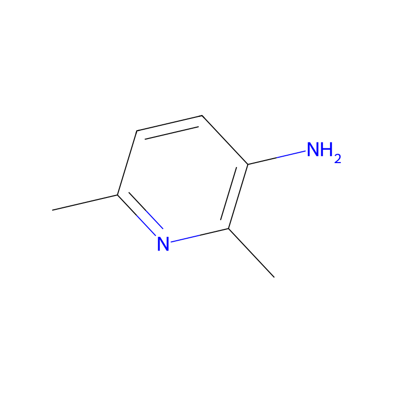 2,6-Dimethyl-3-pyridylamine molecular structure