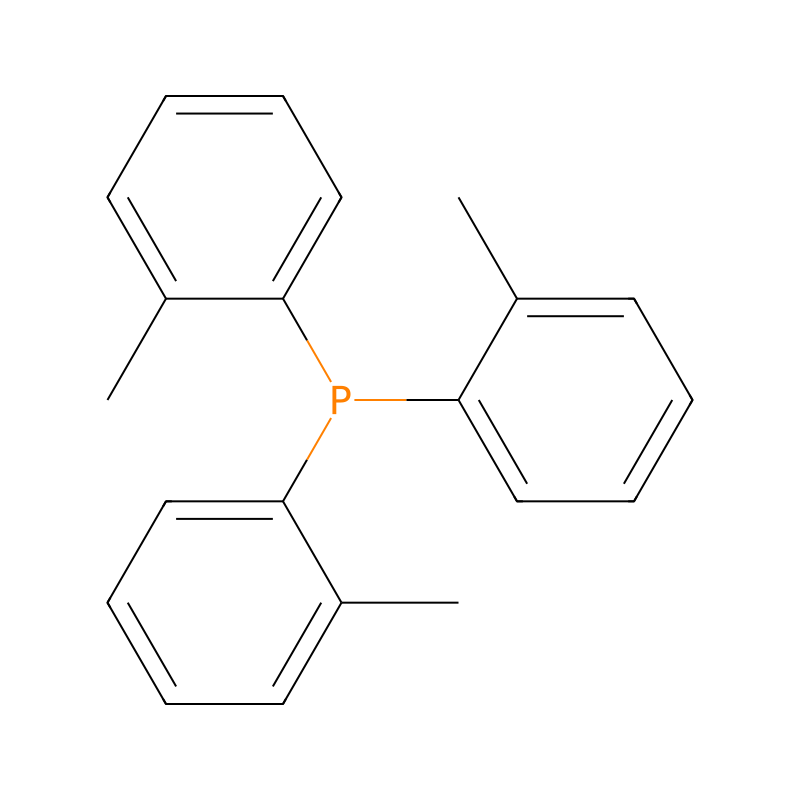 Tri-o-tolylphosphine molecular structure