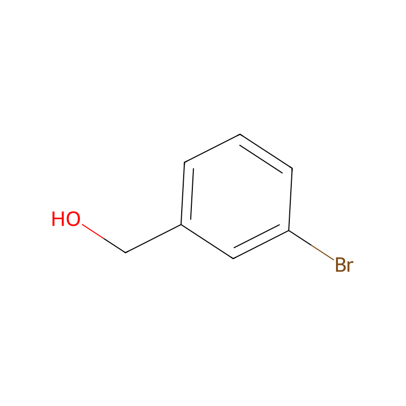 3-Bromobenzyl alcohol molecular structure