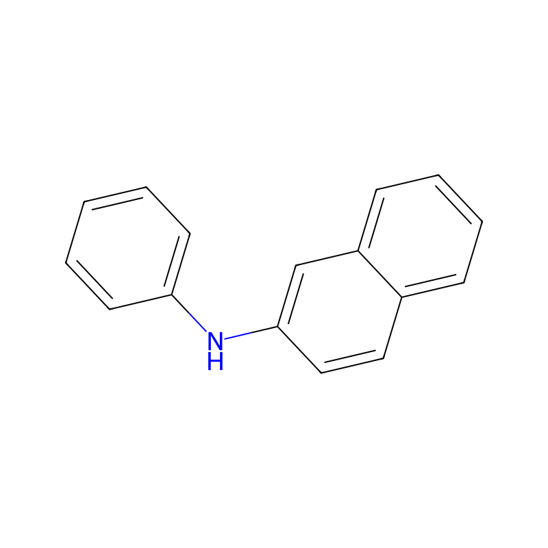 N-phenyl-2-naphthylamine molecular structure