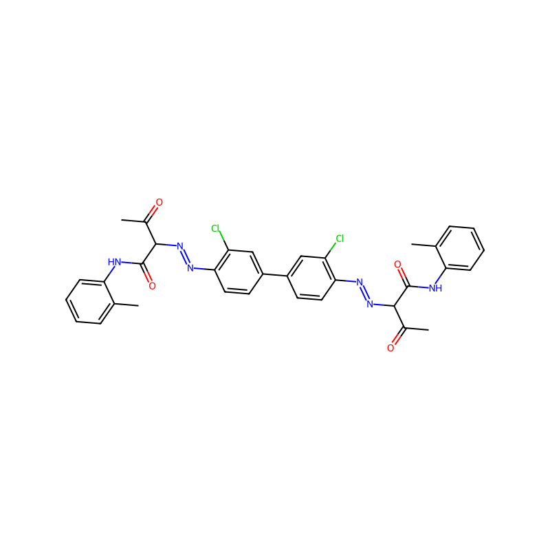 C.I. Pigment Yellow 14 molecular structure