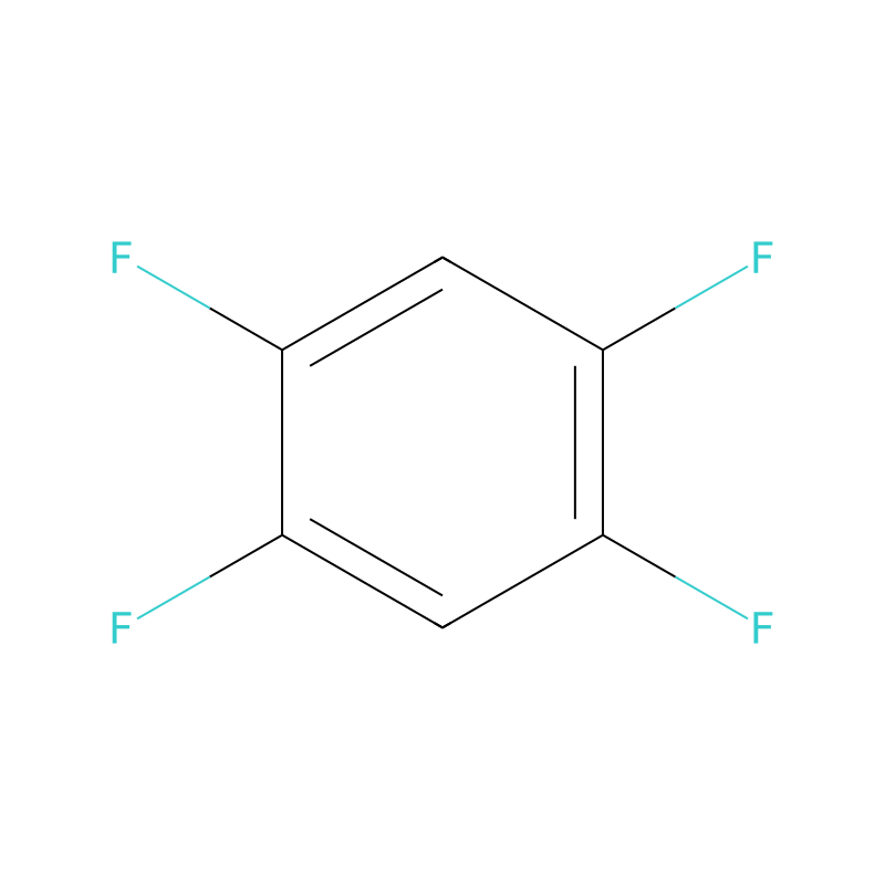1,2,4,5-Tetrafluorobenzene molecular structure