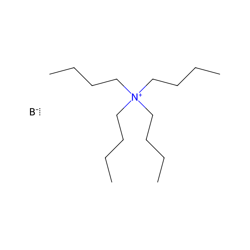 Molekülstruktur von Tetrabutylammoniumtetrahydroborat