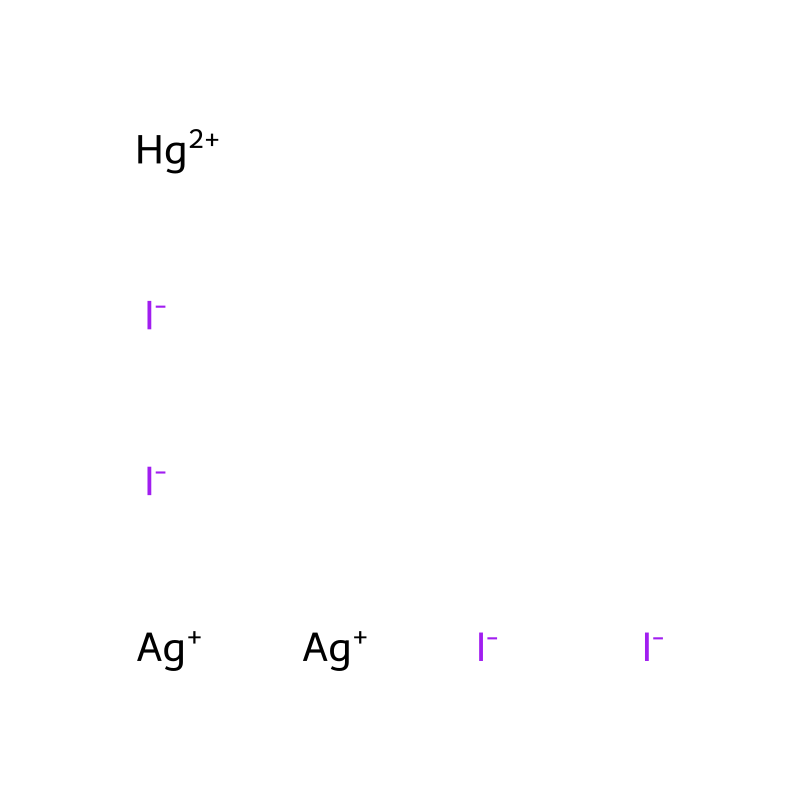 Mercury disilver tetraiodide molecular structure